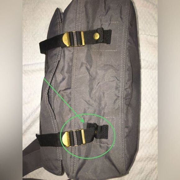 Large Black gray Japanese ANIME BLEACH series crossbody messenger school bag - Picture 15 of 16